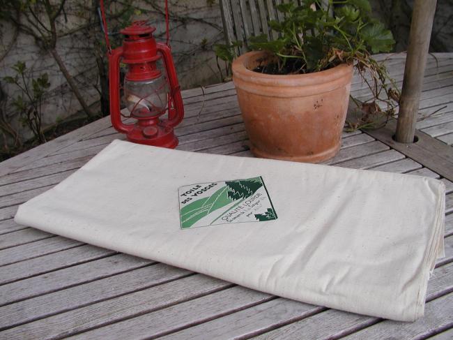 Superbe coupon de Toile des Vosges, qualité lourde, jamais utilisé