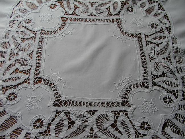  Wonderful Battenburg square tablecloth