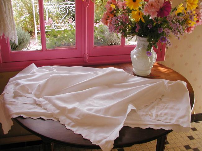 So Romantic duvet cover in damask with parrot tulips pattern