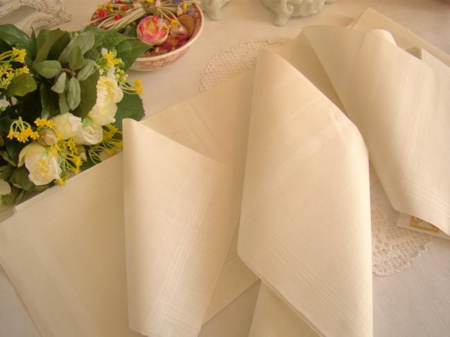 Superbe métrage spécial 'création' de mouchoirs, toile de Cholet, 488cm x 41cm