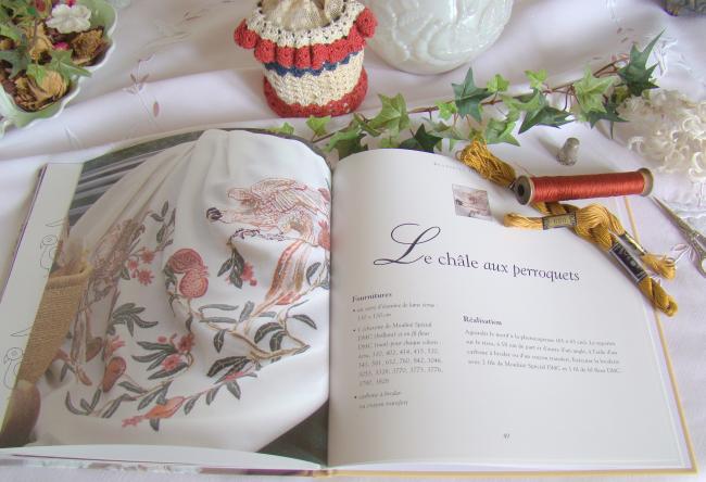 Livre 'Broderies Indiennes' de Laurence Roque et Françoise Clozel, éditions LTA