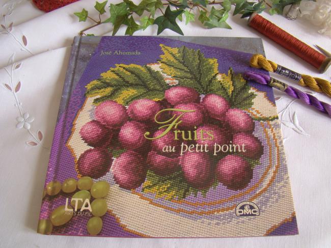 Livre 'Fruits au petit point' de José Ahumada, éditions LTA, Arts du Fil