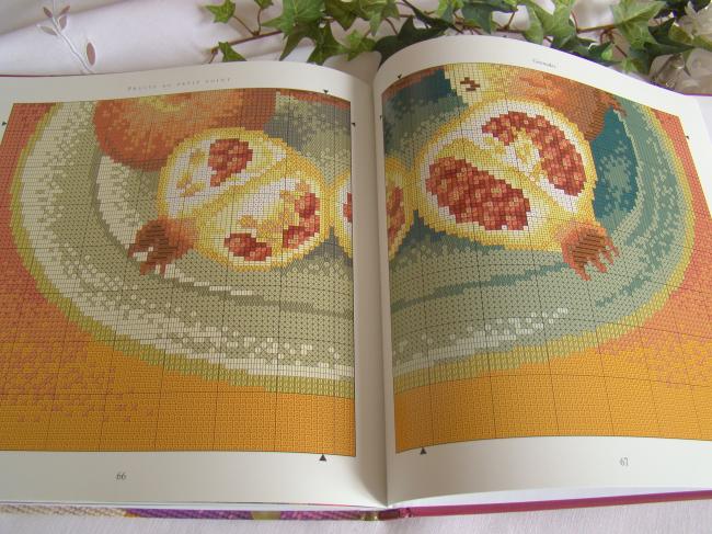 Livre 'Fruits au petit point' de José Ahumada, éditions LTA, Arts du Fil