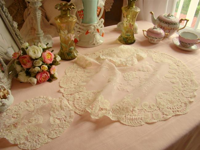 Romantique ensemble de console en tulle et dentelle Princesse