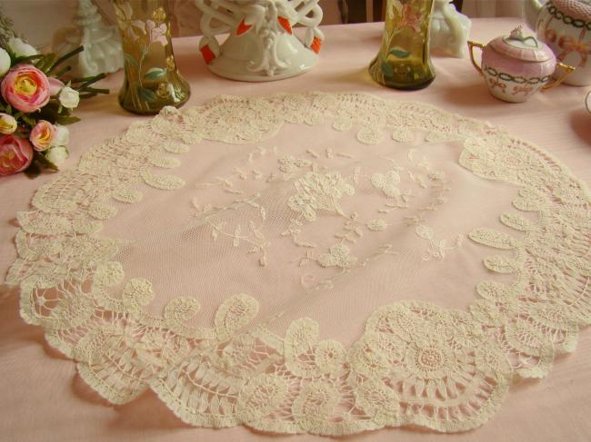 Romantique ensemble de console en tulle et dentelle Princesse