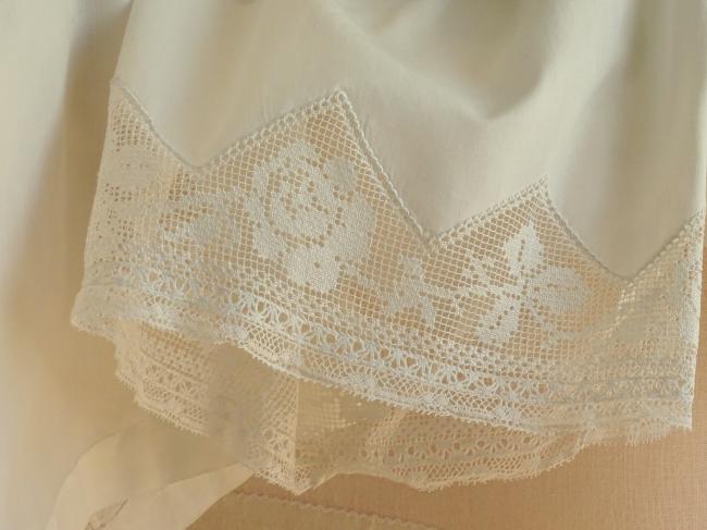 Romantique ensemble combinaison de jour et panty dentelle 1900