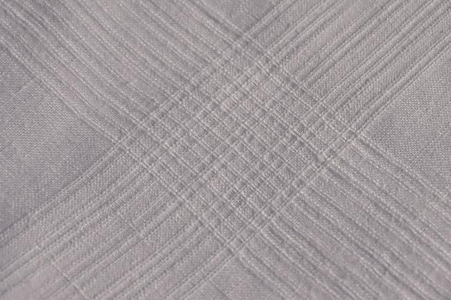 4 mouchoirs en pur coton avec grand monogramme M