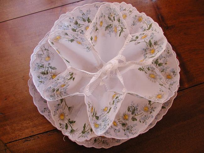 Charmante corbeille de présentation pour petits gâteaux et viennoiserie